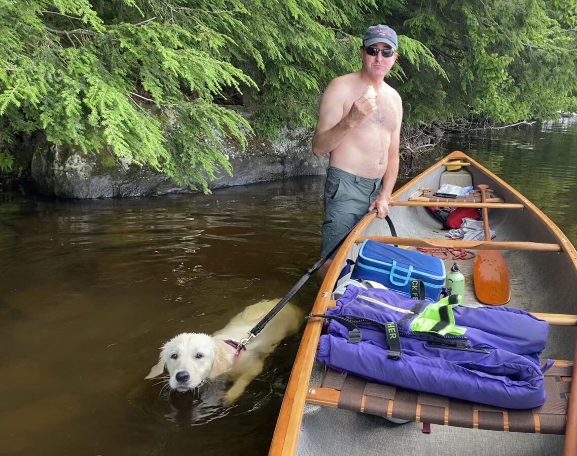 Canoing near Magnetawan